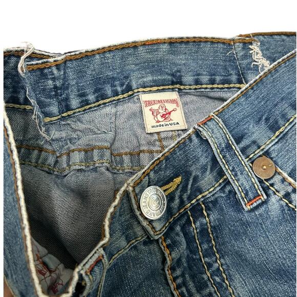 True Religion Y2K Rainbow Bobby Straight Jeans - Picture 5 of 5